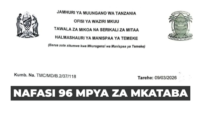 Temeke Municipal Council Contract Vacancies March 2026 – Ajirachap