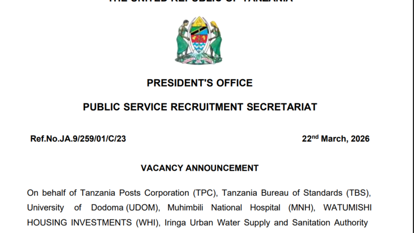 158 Open Jobs at Various scetoctors PSRS, 2026 – Ajirachap