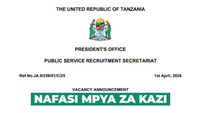 95 Job Vacancies at MDAs & LGAs – Tanzania (June 2026) – Ajirachap